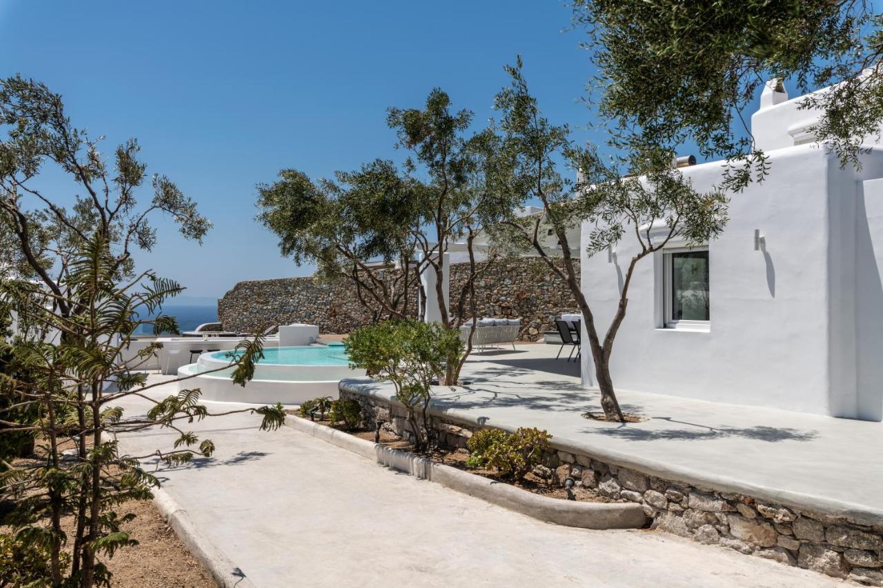 Villa In Mykonos - 6 Bedroom - 1Km From Mykonos Town - Infinity Pool - Sunset View 외부 사진